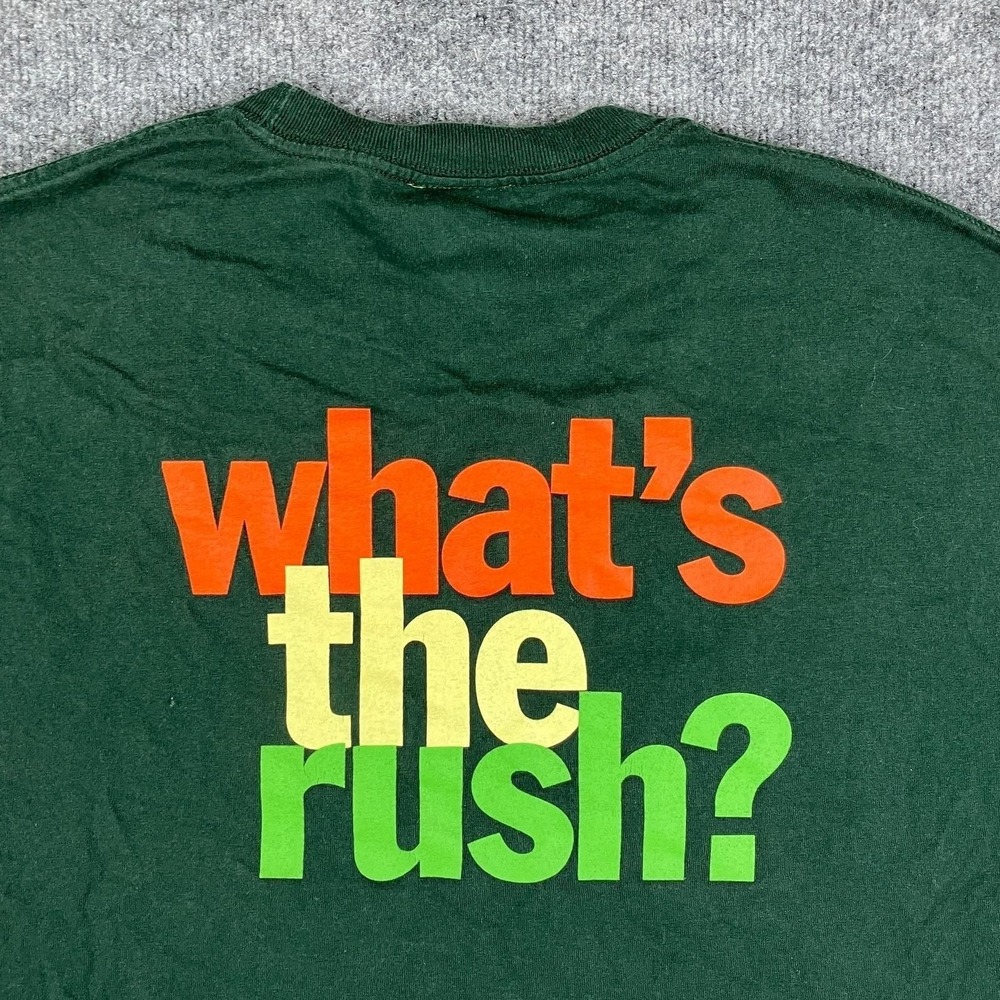 NYC‎ Graphography Jameson Irish Whiskey T-Shirt Mens XL Green Short Sleeve Logo